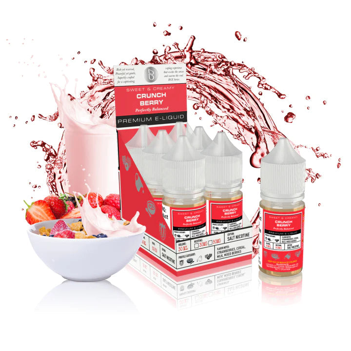 BSX SERIES SALT 30ML - CRUNCH BERRY 30MG - E-JUICE