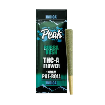 PEAK 1 GRAM THC-A PRE ROLL (1CT/PK)