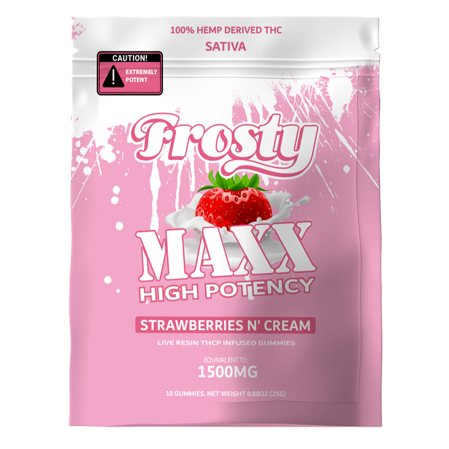 FROSTY MAXX HIGH POTENCY BLEND 1500MG GUMMIES