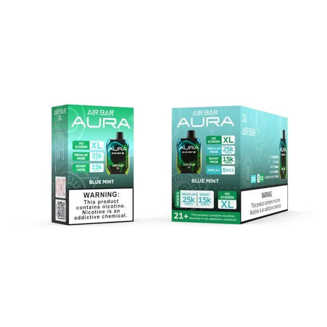 AIRBAR AURA 25K PUFFS 5% HD SCREEN (5CT DISPLAY)