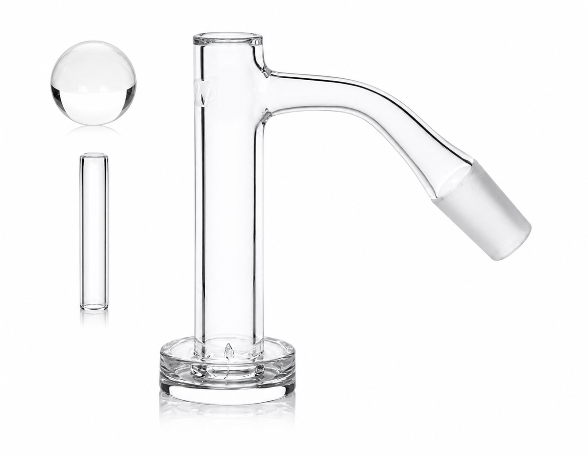 GRAV 14MM 45 DEG QUARTZ CONTROL TOWER BANGER SET