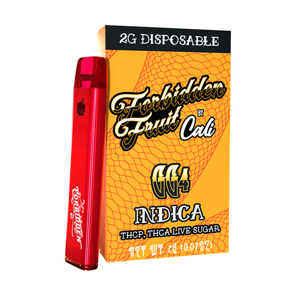 CALI FORBIDDEN FRUIT THCP THCA LIVE SUGAR 2G DISPOSABLE