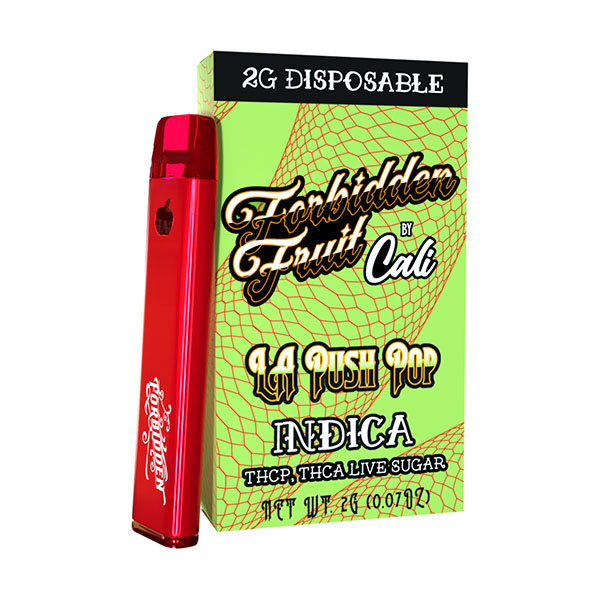 CALI FORBIDDEN FRUIT THCP THCA LIVE SUGAR 2G DISPOSABLE  Rising Wholesale  Inc.