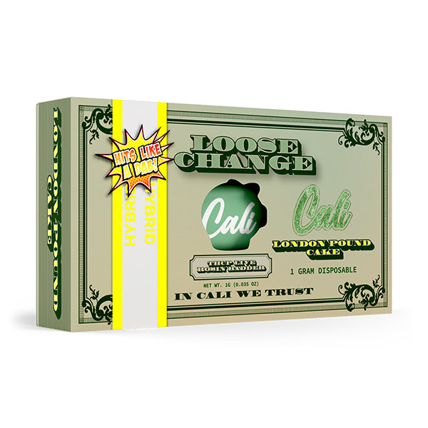 CALI LOOSE CHANGE THC-P LIVE ROSIN BADDER 1 GRAM DISPOSABLE