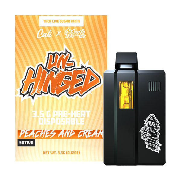 CALI X MAUI LABS UN-HINGED 3.5 GRAM DISPOSABLE