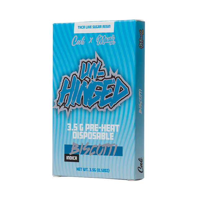 CALI X MAUI LABS UN-HINGED 3.5 GRAM DISPOSABLE