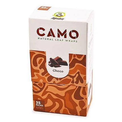 CAMO NATURAL LEAF WRAPS - CHOCO - Rolling Paper