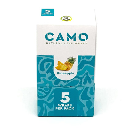CAMO NATURAL LEAF WRAPS - PINEAPPLE - Rolling Paper