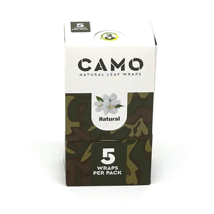 CAMO NATURAL LEAF WRAPS - NATURAL - Rolling Paper