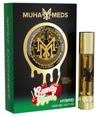 MUHA MEDS 2G THC-A DIAMONDS CARTRIDGE (5CT DISPLAY)