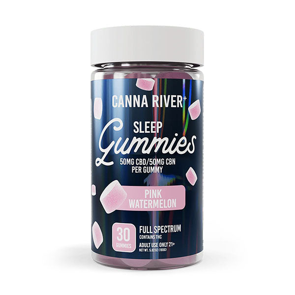CANNA RIVER CBD SLEEP GUMMIES FULL SPECTRUM 3000MG JAR