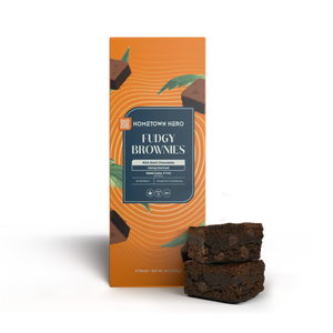 HOMETOWN HERO 50MG D9 FUDGY BROWNIES