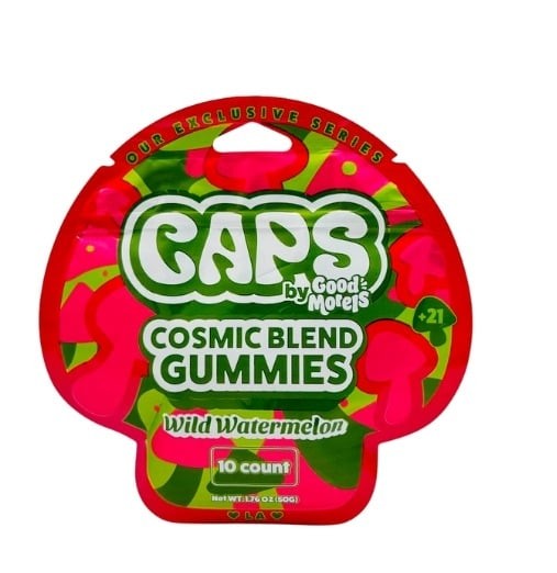 CAPS COSMIC BLEND MUSHROOM GUMMIES (10CT/BAG)