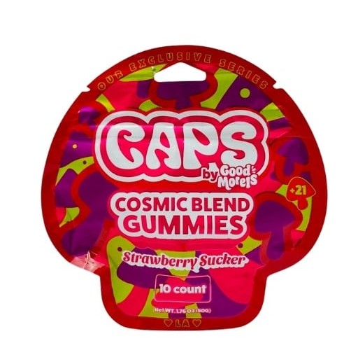 CAPS COSMIC BLEND MUSHROOM GUMMIES (10CT/BAG)