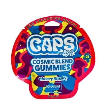 CAPS COSMIC BLEND MUSHROOM GUMMIES (10CT/BAG)
