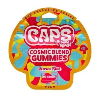 CAPS COSMIC BLEND MUSHROOM GUMMIES (10CT/BAG)