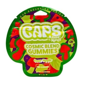 CAPS COSMIC BLEND MUSHROOM GUMMIES (10CT/BAG)