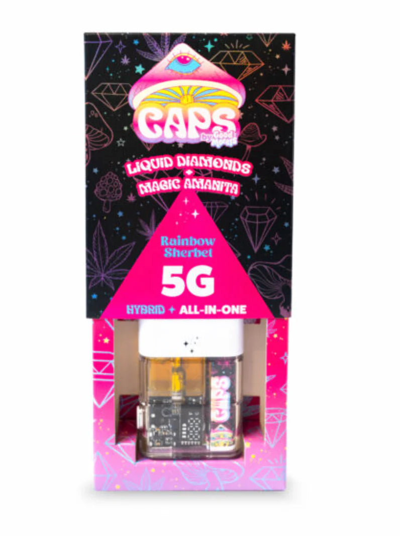 CAPS LIQUID DIAMONDS + MAGIC AMANITA 5 GRAM DISPOSABLE