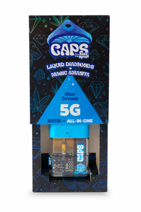 CAPS LIQUID DIAMONDS + MAGIC AMANITA 5 GRAM DISPOSABLE Rising Wholesale Inc. CAPS LIQUID DIAMONDS + MAGIC AMANITA 5 GRAM DISPOSABLE Rising Wholesale Inc.