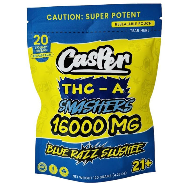 CASPER SMASHERS 16000MG THC-A GUMMIES (20CT/PK x 800MG)