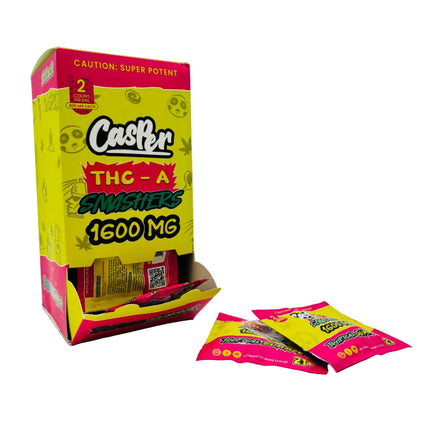 CASPER SMASHERS 48000MG THC-A GUMMY BOX (2CT/PK, 30PK/BOX)
