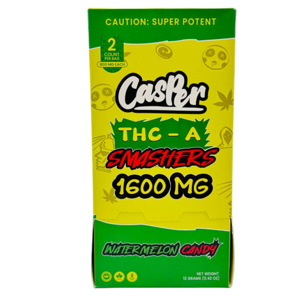 CASPER SMASHERS 48000MG THC-A GUMMY BOX (2CT/PK, 30PK/BOX)