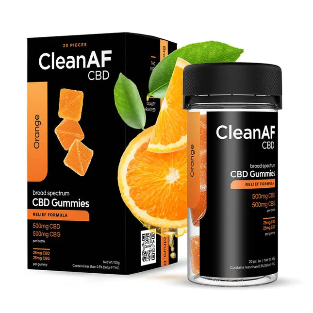CLEAN AF CBD 20CT GUMMIES
