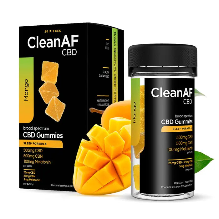 CLEAN AF CBD 20CT GUMMIES