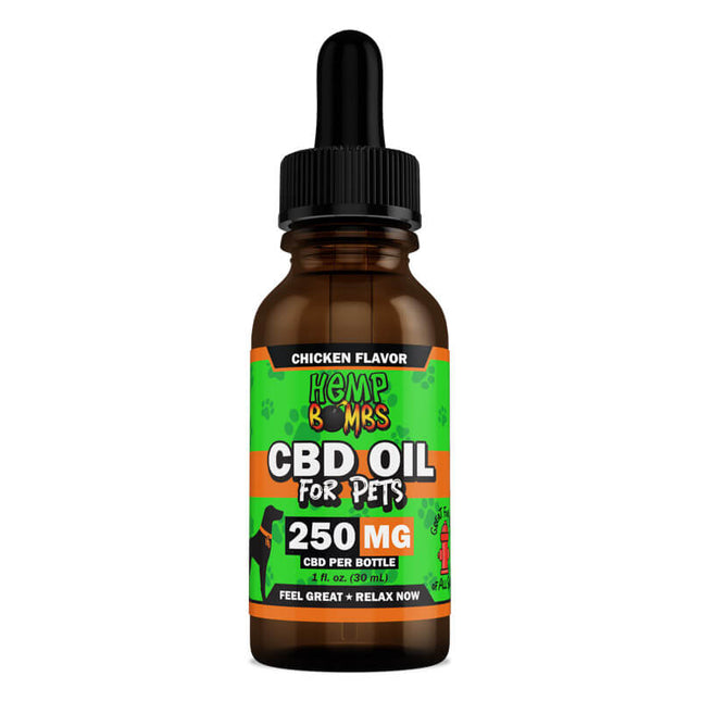HEMP BOMBS 1OZ 250MG CBD PET OIL | CHICKEN