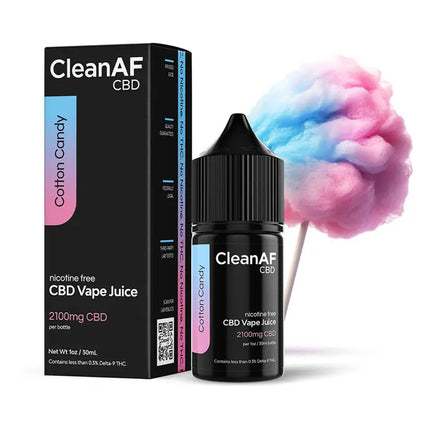CLEAN AF 30ML CBD VAPE JUICE (2100MG CBD)