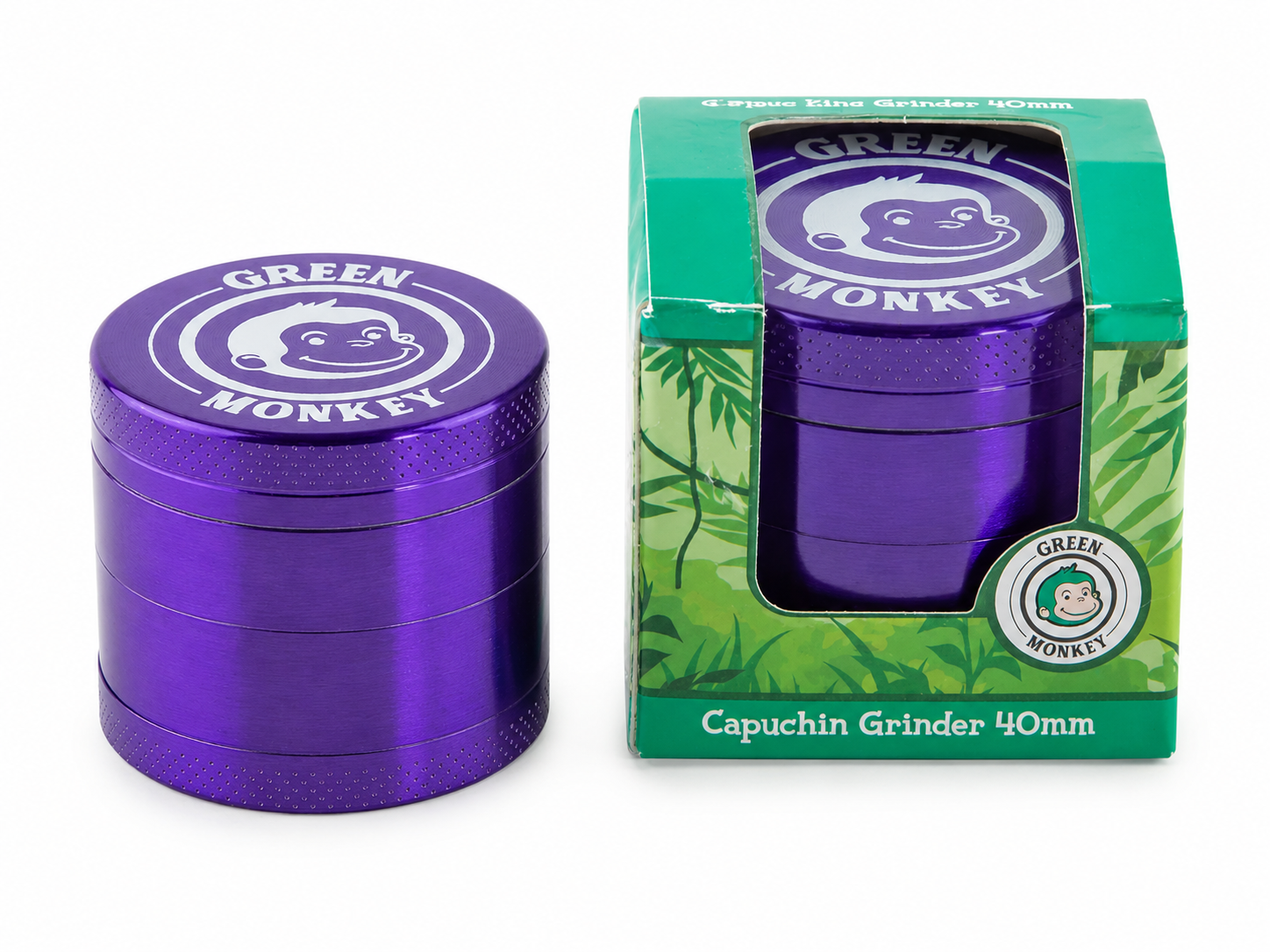 GREEN MONKEY 40MM GRINDER CAPUCHIN