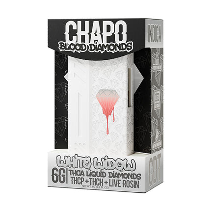 CHAPO EXTRAX BLOOD DIAMONDS 6 GRAM THC-A LIQUID DIAMONDS LIVE ROSIN DISPOSABLE