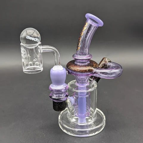 CHEECH 6in "BUILDER BLOCK RECYCLER" WATERPIPE