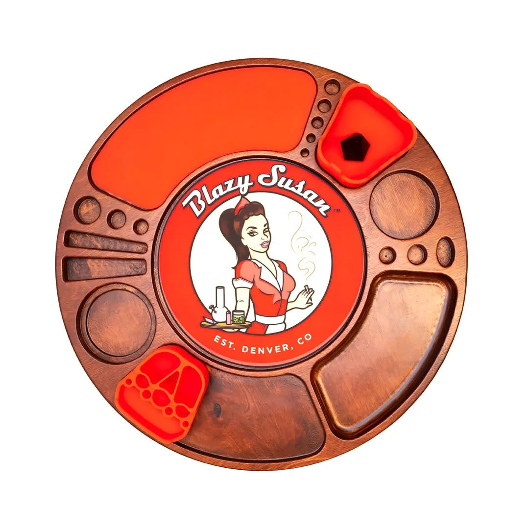 BLAZY SUSAN PREMIUM SPINNING ROLLING TRAY