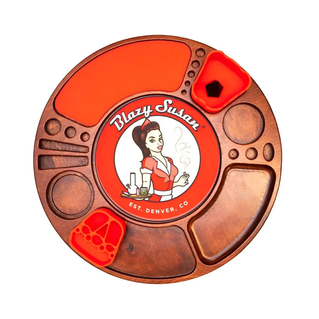 BLAZY SUSAN PREMIUM SPINNING ROLLING TRAY