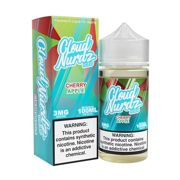 CLOUD NURDZ SYNTHETIC NICOTINE ELIQUID 100ML