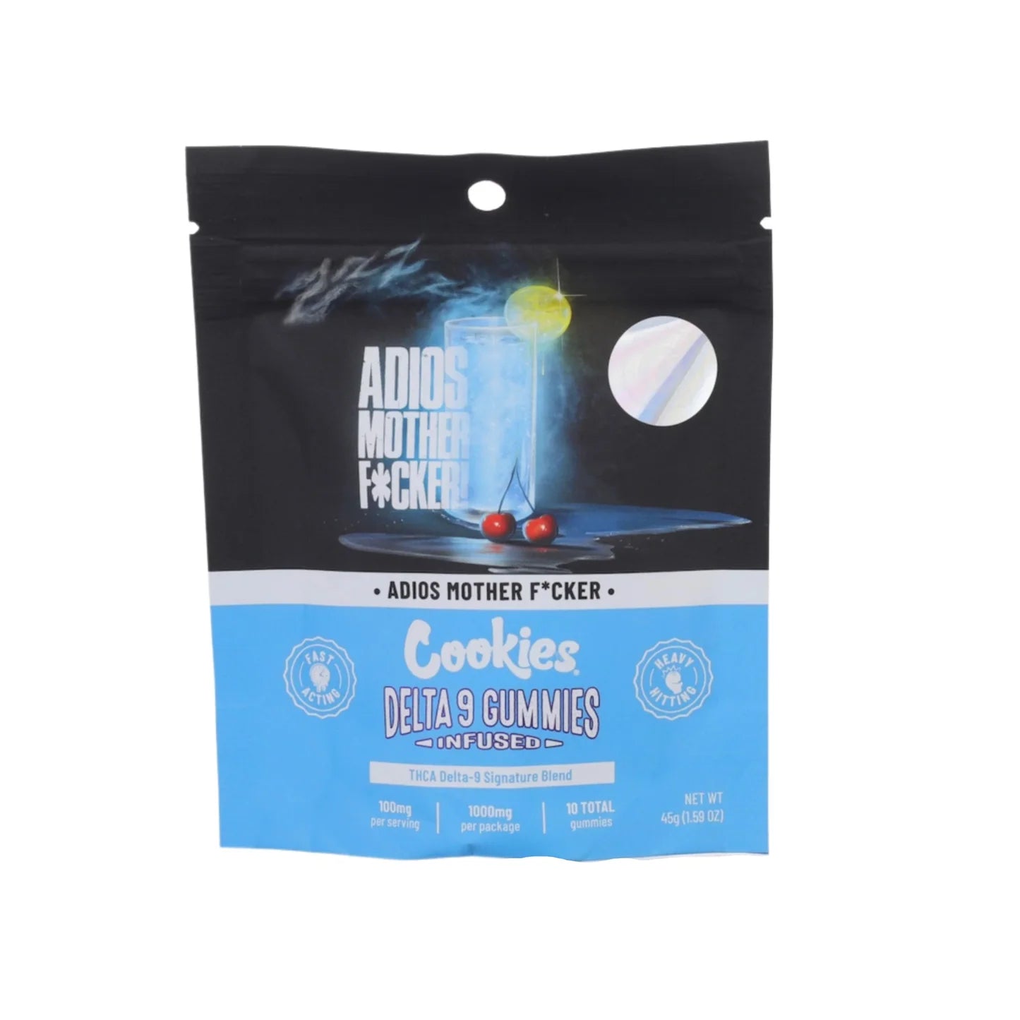 COOKIES 1000MG THCA D9 INFUSED GUMMIES (10CT/PK)
