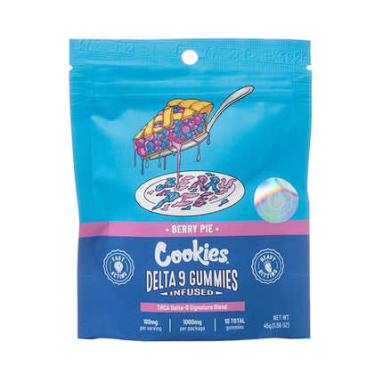 COOKIES 1000MG THCA D9 INFUSED GUMMIES (10CT/PK)