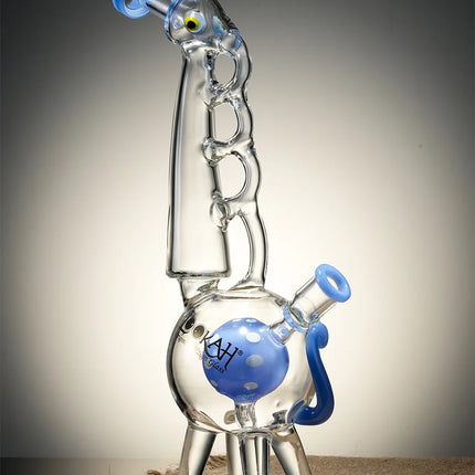 LOOKAH 13in "COOL RECYCLER" GIRAFFE WATER PIPE