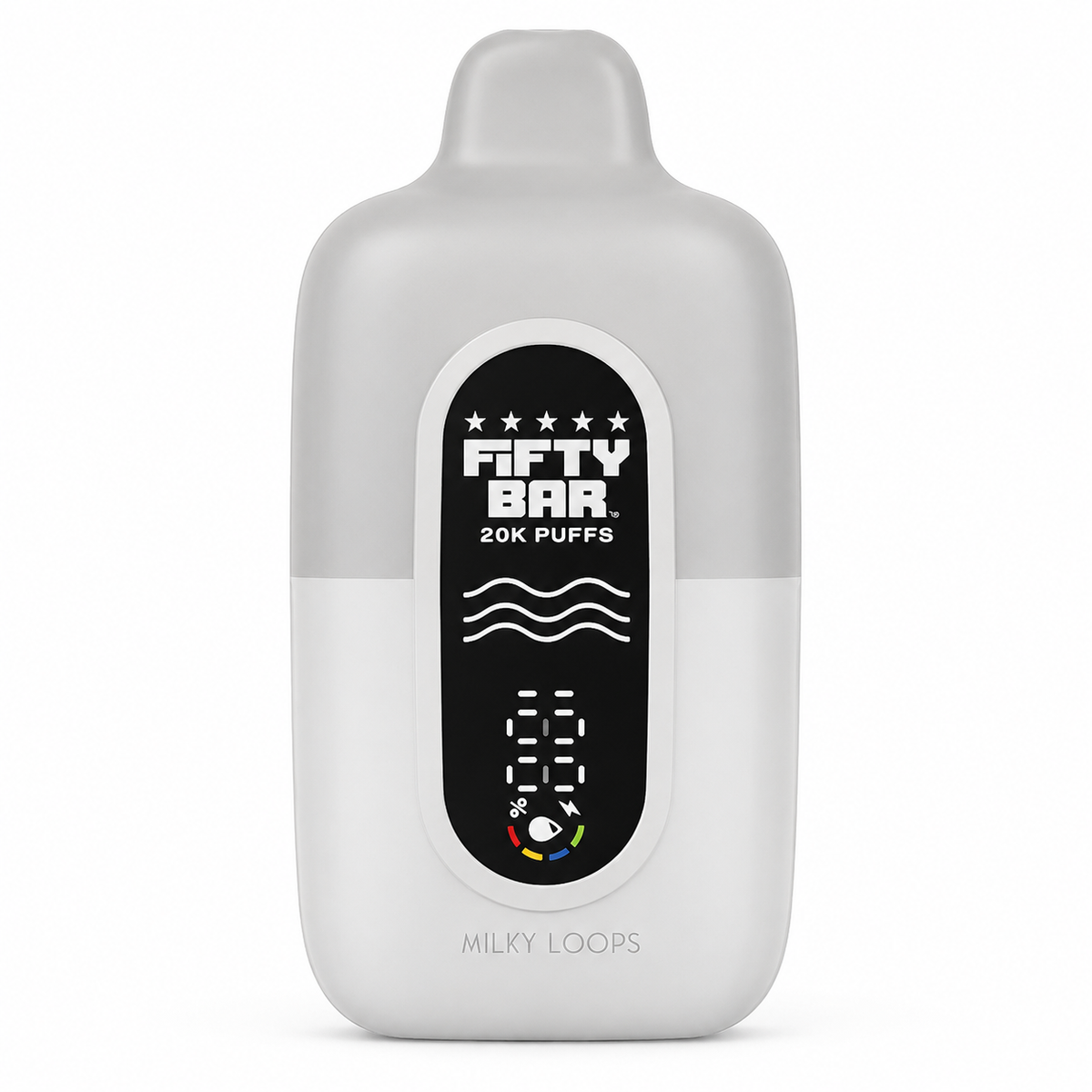 FIFTY BAR SILVER 20K PUFFS 2% DISPOSABLE (5CT BOX)
