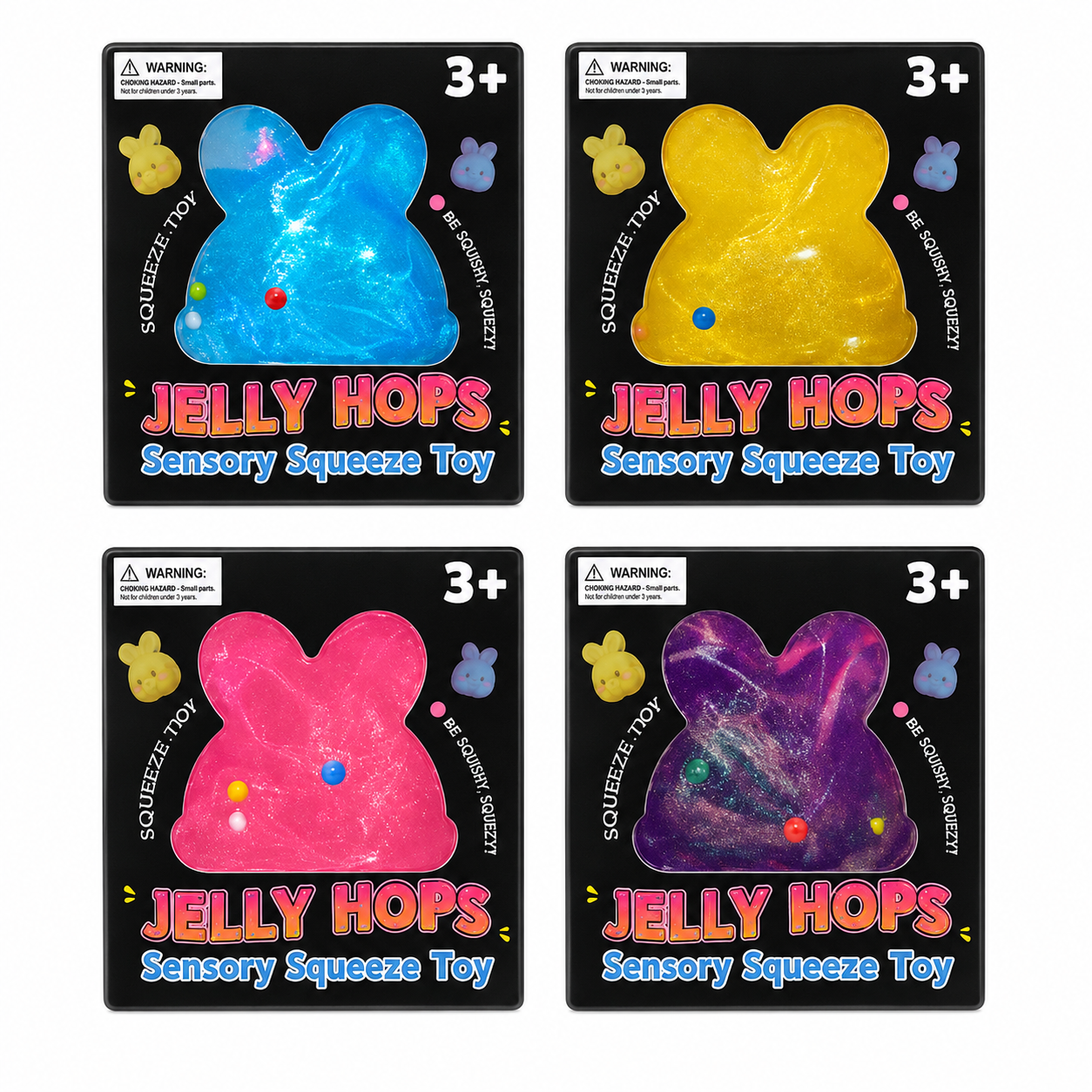 5'1 MALTOSE GLITTER JELLY HOPS SQUISHY