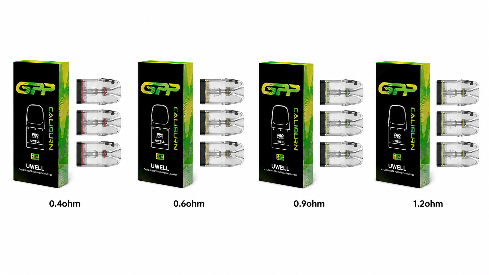 UWELL CALIBURN GPP CARTRIDGE (3CT PACK)