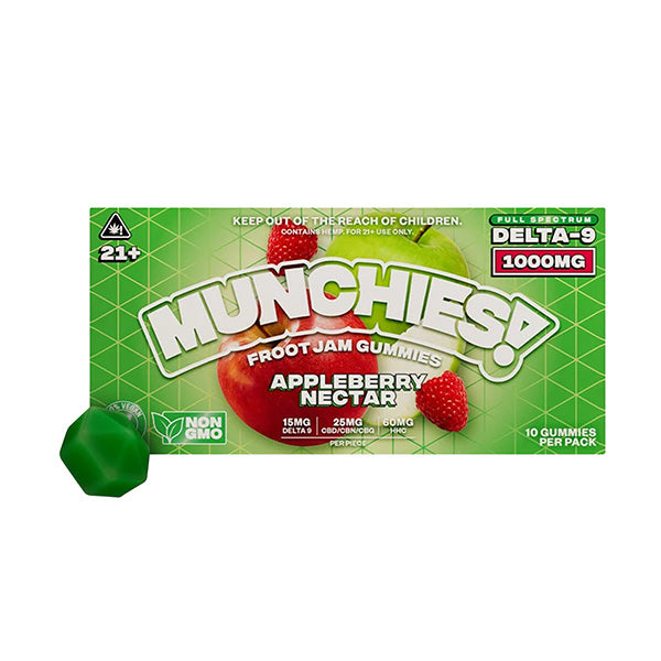 DELTA MUNCHIES 1000MG D9 FROOT JAM GUMMIES