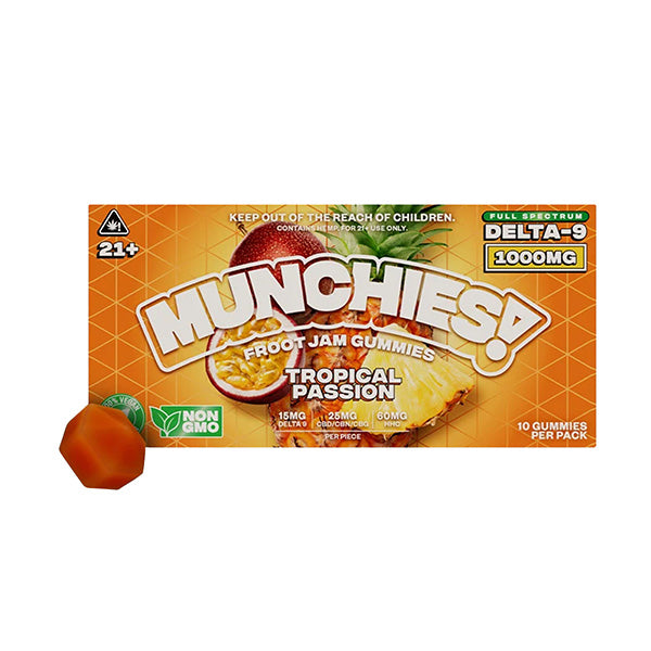 DELTA MUNCHIES 1000MG D9 FROOT JAM GUMMIES