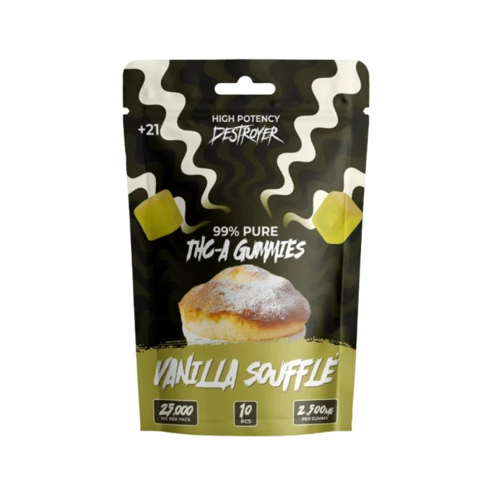 DESTROYER 25000MG THC-A GUMMY BAG (10CT BAG)