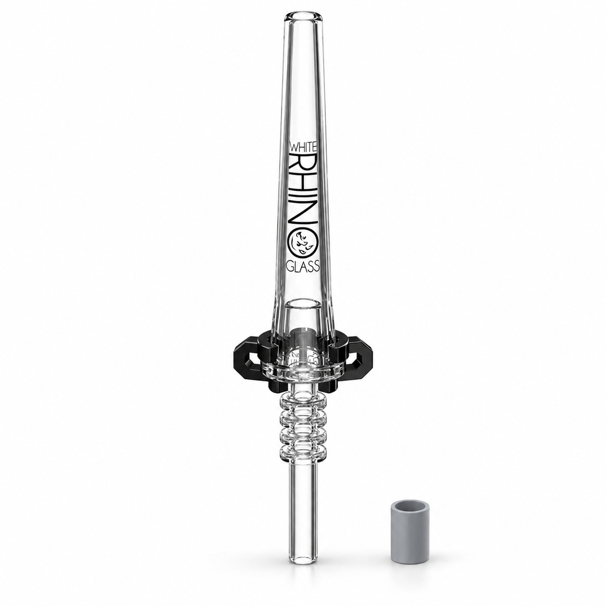 WHITE RHINO 2 PIECE NECTAR COLLECTOR V3