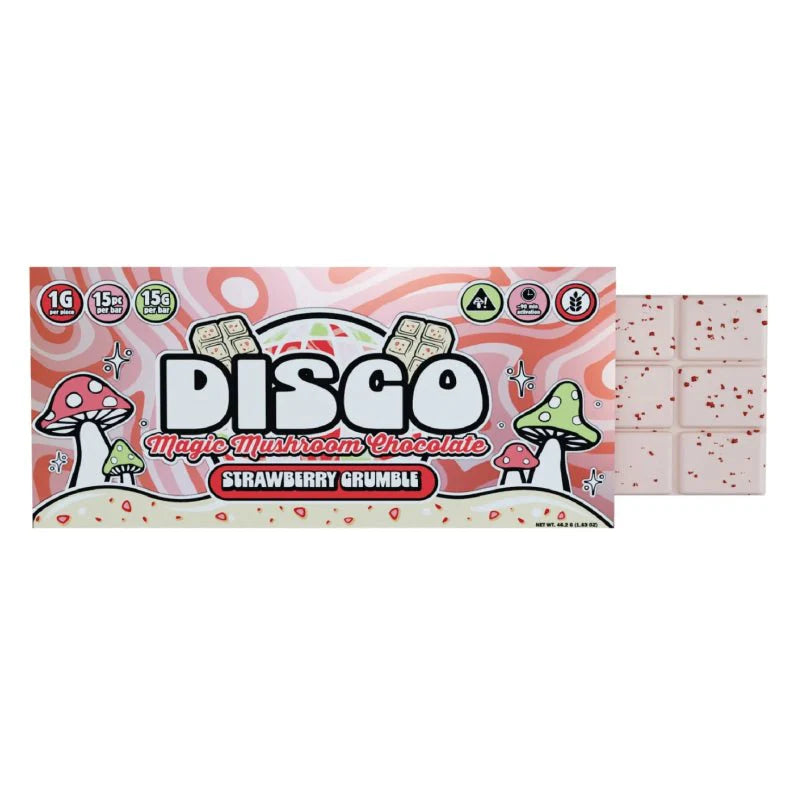 DISCO 15G MAGIC MUSHROOM CHOCOLATE BAR