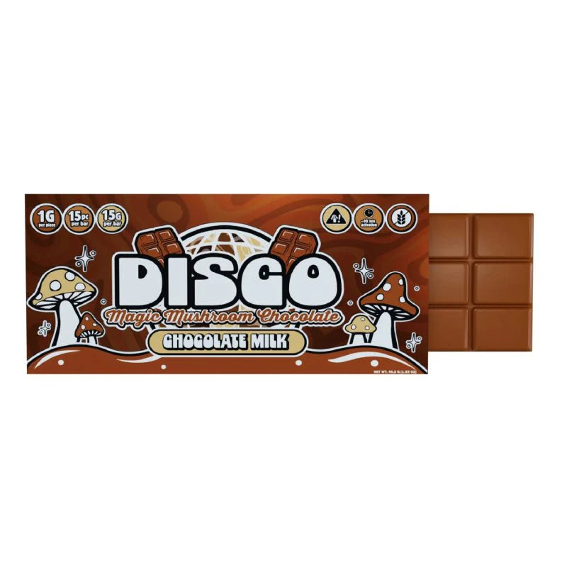 DISCO 15G MAGIC MUSHROOM CHOCOLATE BAR