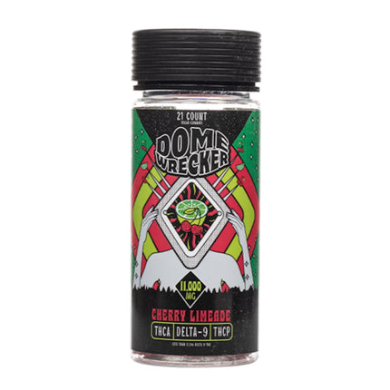 DOMEWRECKER 9THC-A + DELTA-9 + THC-P) GUMMIES 11,000MG / JAR