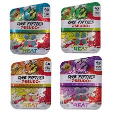 HEAT ONE FIFTIES PSEUDO 150MG PER TAB (4CT PACK)